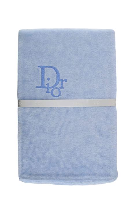 christian dior baby blanket